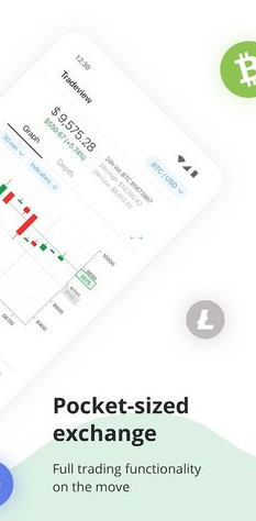 数字资产交易界面