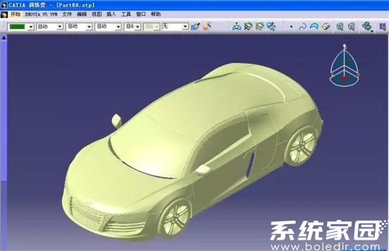 三维图纸文档查看操作示意图