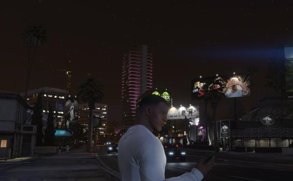 GTA5手机拨号操作示意图