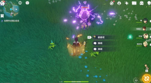 果实采集示意图