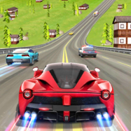 疯狂交通赛车2D大逃杀竞速免费畅玩v9.0.9 内置菜单版