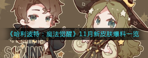 哈利波特魔法觉醒11月时装全览