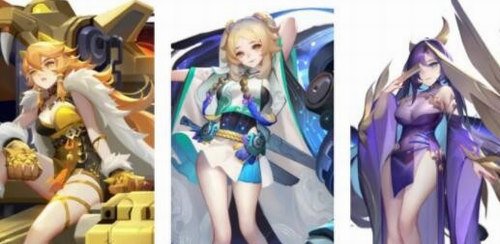 紫虚星姬与青曜星姬展示