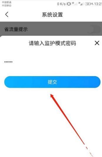 设置界面示意图