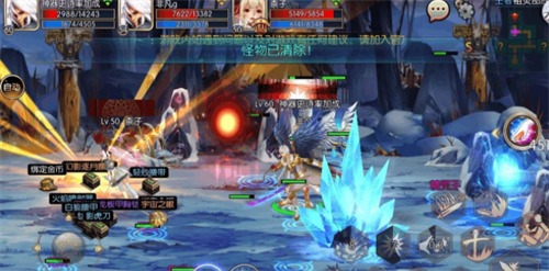 异界之怒游戏界面示意图