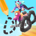 涂鸦骑手免费版创意车轮挑战