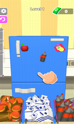 冰箱收纳展示图