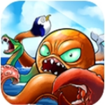 疯狂章鱼海洋吞噬进化之旅