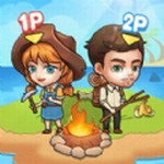双人孤岛求生共建生存家园v1.0.1 无限生命版