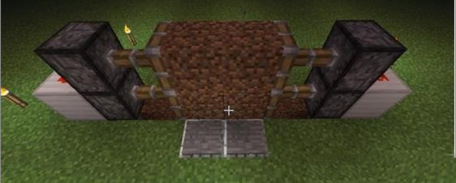 红石装置示意图