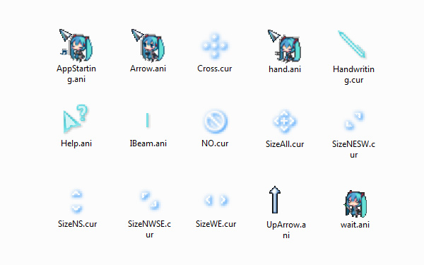主题指针效果展示
