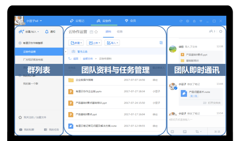 协同编辑界面