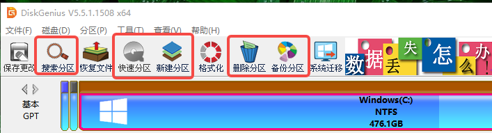 分区管理示意图