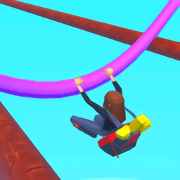 吊杆跑酷(Sling Rails)v1.0.0 安卓版